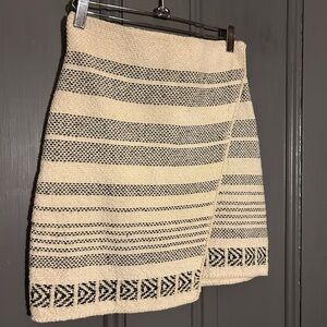 UO textured patterned knit skirt